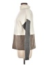 C&C California Color Block Gray Turtleneck Sweater Size M - photo 5