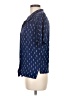 Assorted Brands 100% Rayon Stars Blue Short Sleeve Blouse Size 8 - photo 5