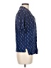 Assorted Brands 100% Rayon Stars Blue Short Sleeve Blouse Size 8 - photo 4