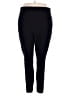 Meri Skye Solid Black Active Pants Size 3X - photo 1