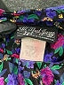 All That Jazz 100% Polyester Floral Purple Blue Cocktail Dress Size 5 - photo 7