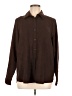 White Stag 100% Polyester Brown Long Sleeve Blouse Size M - photo 1