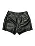 J.Crew 100% Viscose Metallic Black Shorts Size 8 - photo 2