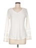Merokeety Ivory Long Sleeve Top Size S - photo 1