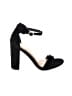 Michael By Michael Shannon 100% Leather Black Sandals Size 6 - photo 1