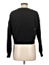 Line & Dot Black Pullover Sweater Size S - photo 2