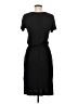 Unbranded Solid Black Casual Dress Size M - photo 2