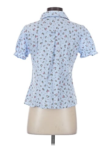 Allegra K Short Sleeve Blouse (view 2)