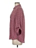 Iz Byer Polka Dots Pink 3/4 Sleeve Blouse Size M - photo 5