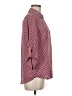 Iz Byer Polka Dots Pink 3/4 Sleeve Blouse Size M - photo 4