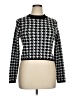 Heart & Heels Houndstooth Black Turtleneck Sweater Size XL - photo 1