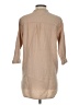 Community 100% Cotton Tan 3/4 Sleeve Blouse Size XXS - photo 2