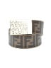 Fendi Brown Reversible Zucca Canvas Belt Size Sm (80/32") - photo 1