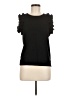 Sioni Black Short Sleeve Top Size M - photo 1