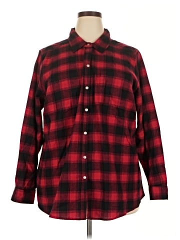 Croft & Barrow Long Sleeve Button-Down Shirt (view 1)