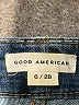 Good American Color Block Blue Jeans Size 28 waist - photo 4