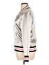T.D.C. 100% Polyester Metallic Silver Jacket Size XL - photo 5