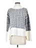 Free Assembly Color Block White Pullover Sweater Size S - photo 1