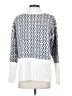 Free Assembly Color Block White Pullover Sweater Size S - photo 2