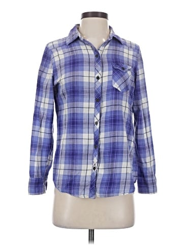 Faded Glory Long Sleeve Button-Down Shirt (view 1)