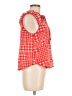 Love J Red Sleeveless Blouse Size M - photo 4