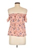 Primark 100% Cotton Orange Sleeveless Blouse Size 6 - photo 2