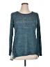 Xhilaration Teal Long Sleeve Top Size XL - photo 1