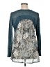 Xhilaration Teal Long Sleeve Top Size XL - photo 2