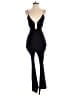 MNG 100% Polyester Solid Black Jumpsuit Size S - photo 1