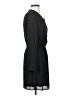 DR2 100% Polyester Solid Black Casual Dress Size S - photo 4