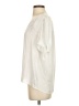 Paige 100% Polyester Ivory Short Sleeve Blouse Size S - photo 5