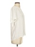 Paige 100% Polyester Ivory Short Sleeve Blouse Size S - photo 4