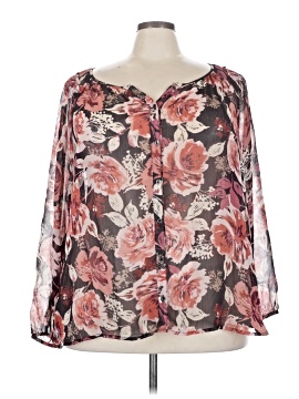 Croft & Barrow 3/4 Sleeve Blouse