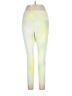 Fabletics Tie-dye Yellow Active Pants Size 1X - photo 1