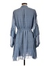 Unbranded 100% Polyester Blue Casual Dress Size L - photo 2