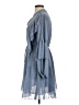 Unbranded 100% Polyester Blue Casual Dress Size L - photo 5