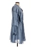 Unbranded 100% Polyester Blue Casual Dress Size L - photo 4