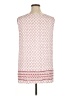 dalia Pink Sleeveless Blouse Size 1X - photo 2