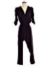 Amanda Uprichard 100% Polyester Solid Burgundy Jumpsuit Size P (petite) - photo 1