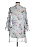 Peach Love 100% Polyester Gray Kimono Size M - photo 2