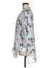 Peach Love 100% Polyester Gray Kimono Size M - photo 5