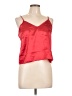 Unbranded 100% Polyester Red Sleeveless Top Size L - photo 1