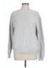 Cherokee 100% Cotton Solid Gray Pullover Sweater Size L - photo 1