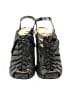 Cynthia Vincent Gold Green Sandals Size 7 1/2 - photo 2