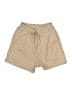 Assorted Brands Solid Tan Khaki Shorts Size S - photo 1