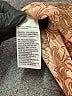 Chico's Paisley Tan Long Sleeve Blouse Size Lg (2) - photo 8