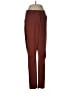 Express Solid Brown Dress Pants Size 8L - photo 1