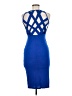 Unbranded Solid Blue Cocktail Dress Size M (estimated) - photo 2