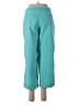 L.L.Bean 100% Nylon Solid Teal Casual Pants Size 6 - photo 2