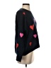 CeCe Hearts Black Pullover Sweater Size S - photo 4